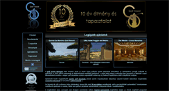 Desktop Screenshot of golfutazasok.hu
