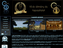Tablet Screenshot of golfutazasok.hu